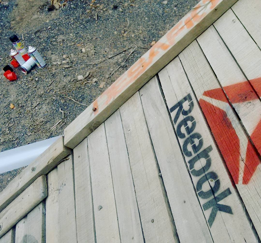 aerografia sobre madera