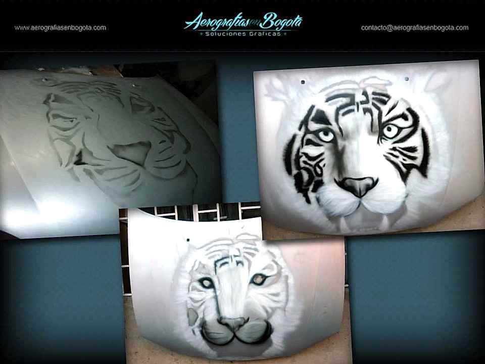 Aerografía tuning, personalizacion de cascos